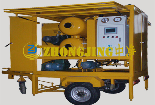 ZYD系列車(chē)載拖車(chē)式雙級(jí)真空濾油機(jī)(臥式)